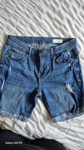 Denim shorts red - red, herring