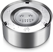 1L Non-Spill Water Bowl for Dog Pet Slow Drink Splash Proof Bowl