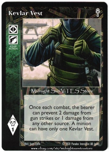 Kevlar vest fifth edition - edition, v5