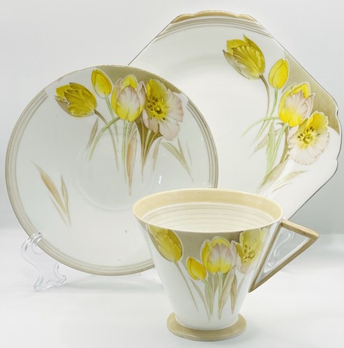 Shelley bone china - shelley, trio