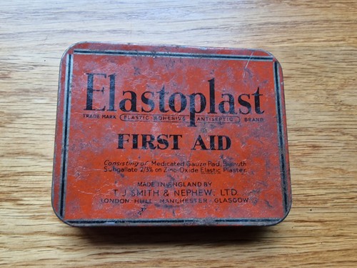 Vintage elastoplast tin - elastoplast,