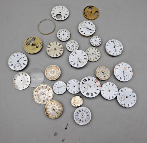 Job lot antique pocket - (m),