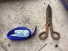 Scissors My Have Been Used To Cut Leather