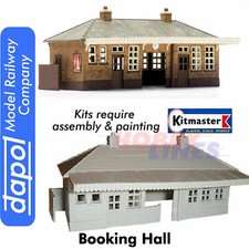 BOOKING HALL KitMaster station Kit C014 Dapol OO Gauge model railway