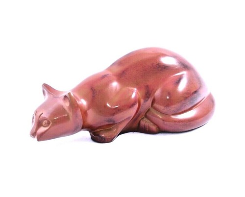Lying cat pet cremation urn - cat,