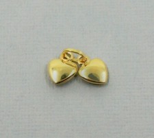 9ct Yellow Gold Two Heart
