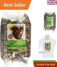 Nourish Squirrel Food with Calcium | Natural Nut, Seed & Grain Mix for All Sq...