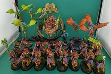 BATTLE READY! FAST ATTACK! Fully painted Warhammer AOS lizardmen seraphon army