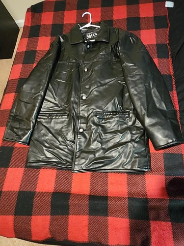 Italian mens leather jacket - italian,