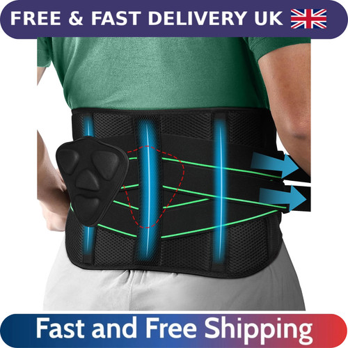 Back support belt - support, for