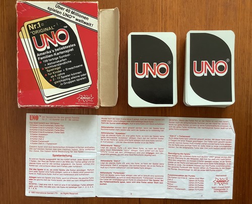 Vintage 1980s german uno - vintage,