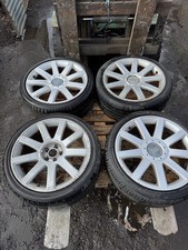 Audi TT Mk1 8n 18” Alloy Wheels 9 Spoke  