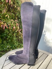 Clarks Caddy Belle Boots NAVY