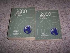 2000 Ford Ranger Pickup Truck Shop Service Repair Manual XL XLT 3.0L 2.5L V6