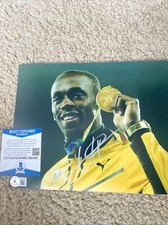 Usain Bolt Olympian Signed