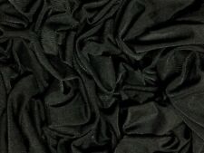 4 WAY SUPER STRETCH BLACK POWER MESH NET SOFT FABRIC SPANDEX MATERIAL 63" WIDTH 