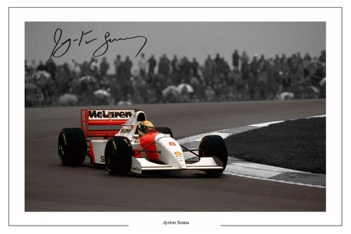 Ayrton senna autograph - ayrton,