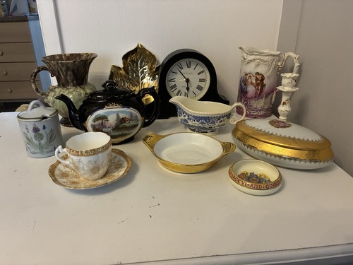 Job lot antiques ceramics - lot,