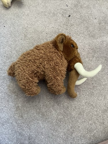 Woolly mammoth plush living - by,