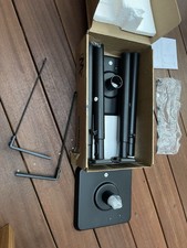 Mounting Dream Speaker Stands Height-Adjustable for Satellites up to 5 kg, Set 2