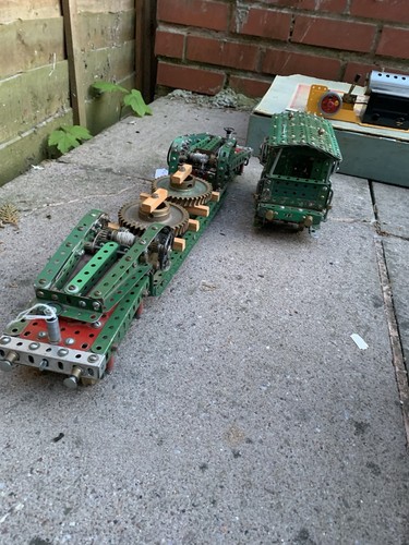 Two meccano railway rolling - two,