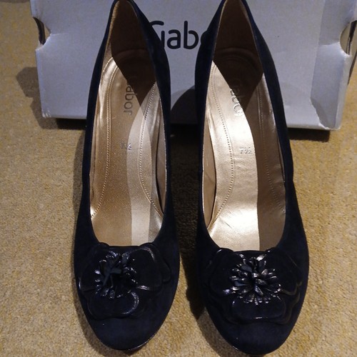 Gabor ladies black leather - gabor,