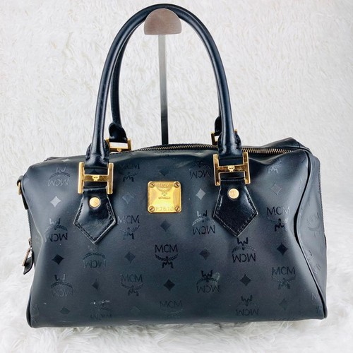 Mcm mini boston bag handbag - mcm,