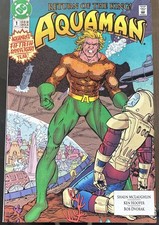 DC Comics:  AQUAMAN #1  Dec. 1991  'The Return Of The King'  Shaun McLaughlin