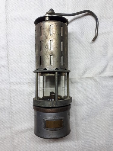 Vintage flame safety miners - vintage,