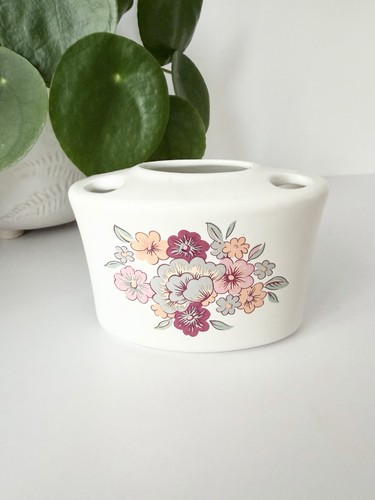 Vintage ceramic floral - vintage,