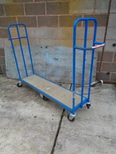 TROLLEY CART - IDEAL FOR SHOPS- WEAR HOUSES - ECT - 6 x WHEELS  2 x LARGE + 4 Sm