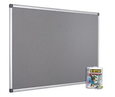 Office felt noticeboard - noticeboard, &