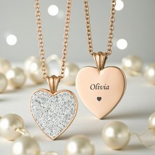 Rose Gold Necklace with Any