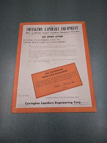 Vintage covington lapidary - vintage,