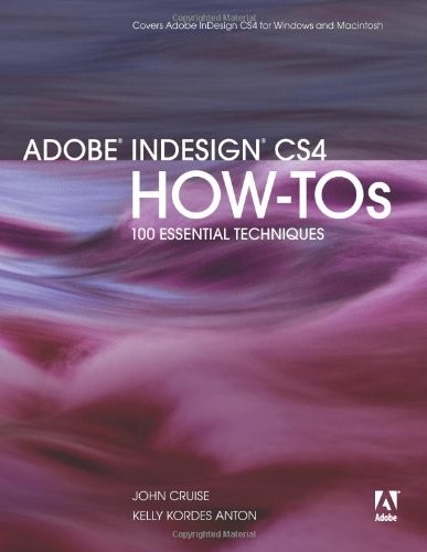 Adobe indesign cs4 - cs4, how-tos