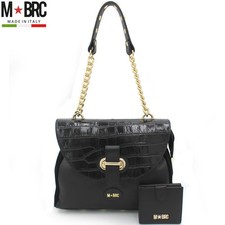 M*BRC Massimo Black Leather