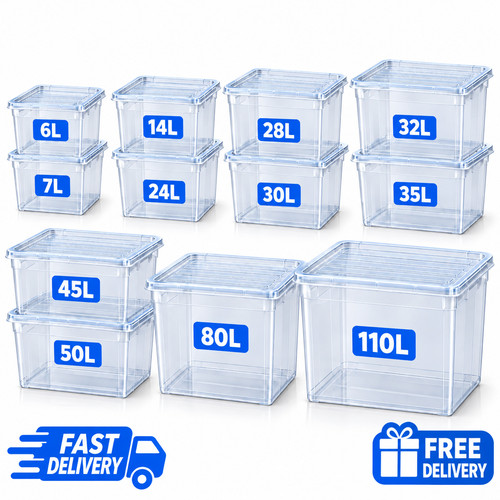 Clear plastic multi storage - multi,