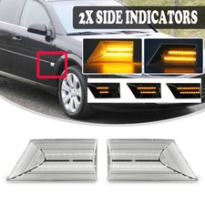 2×For Opel Vauxhall Vectra C Signum Dynamic Side Repeater Indicator LED Lights