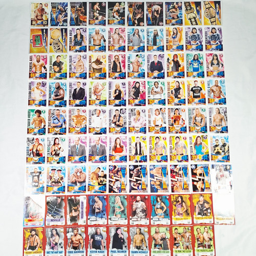 Topps slam attax wwe rivals - attax,