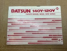 Datsun 140Y - 120Y Owners