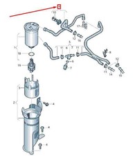 AUDI A1 MK1 FUEL FILTER FUEL