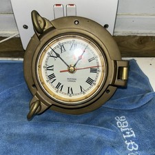 Vintage Porthole Clock