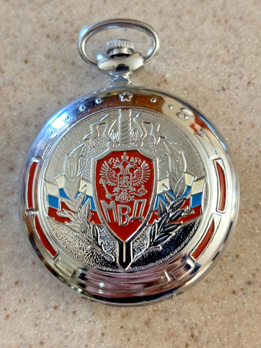 Pocket watch russian molnija - russian,