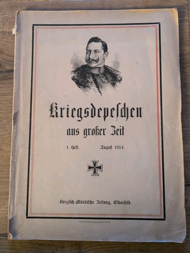 Wwi german war dispatch - wwi,