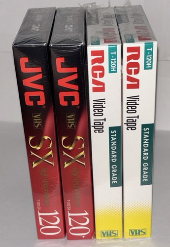Lot sealed jvc - of, rca