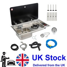 RV Sink Cooker & Tap RH