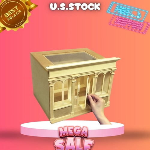 Scale wooden dollhouse - 1/12,