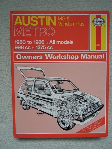 Haynes workshop manual for - manual,