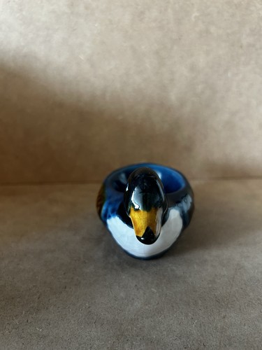 Vintage mallard duck egg cup - vintage,