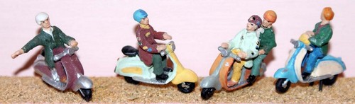 Scooters riders mods f164 - scooters,